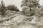 Jean Francois Millet Landscape of wici oil painting